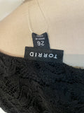 Torrid Black Lace Dress, 26