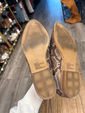 Maurices Snakeskin Loafers, 8.5
