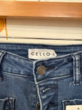 Cello Button Fly 32" Inseam Jeans, 3