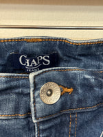 Chaps Mid Rise Crop Kick Jeans, 4