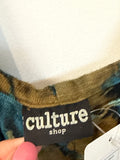 Culture Tie Dye 27" Inseam Overalls, S