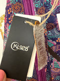 New KL928 Purple Sling Backpack, 10"x16"
