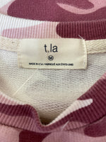 New t.la Pink Camo Anthropologie Top, M