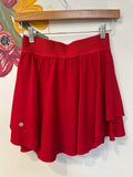 Lululemon Red Skort Skirt, 4