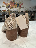 Report Tessie Snake Print Boots, 8.5