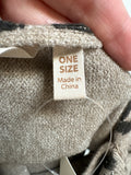Soft Surroundings Poncho Sweater, One Size