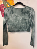 Lululemon Green Top, 8 with Built In Bra