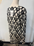 New Talbots Black Pure Merino Wool Sweater, 3X