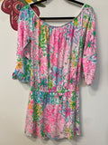 Lilly Pulitzer Floral Dress, S with Attached Shorts