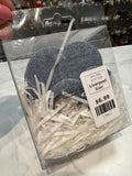 New Liverpool Denim Flower Pin Brooch