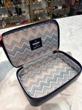 Missoni for Delta Blue Toiletry Case, 7"x4.5"x1.5"