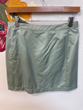 New White Fox Heard a Rumor Sage Mini Skirt, M