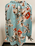 Mello Day Blue Top, S Petite