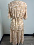 New Simplee Tan Dress, M (no belt)