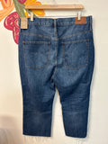 New Madewell Rigid Demi-Boot Crop Jeans, 33 (16) Petite