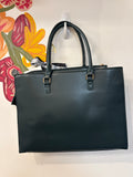 Green Laptop Crossbody Bag, 16"x12"