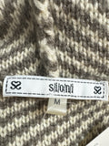Sioni Brown Hooded Sweater, M