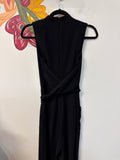 Antonio Melani Black 31.5" Inseam Jumpsuit, 2