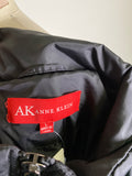 Anne Klein Black Down Filled Coat, L