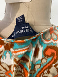 Jones New York Print Dress, L