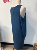 Michael Kors Blue Open Shoulder Dress, XL