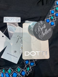 New Dotti Black Swim Coverup, 1X