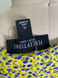 Perceptions Yellow Dress, XL