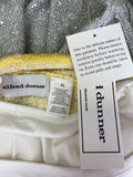 New Alfred Dunner Yellow/White Sweater, XL