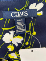 New Chaps Blue Dress, L