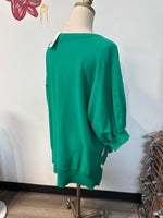 First Love Green Sweater, 1X