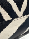 Coach Zebra Print Shoulder Bag, 18"x12"