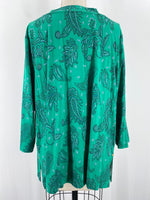 Liz Claiborne Green Top, OX (XL)