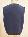 New Free Assembly Blue Anchor Sweater, L