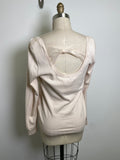 Lauren Conrad Cream Top, M