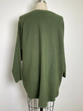 Luna Green Sweater, 1X