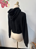 Hollister Black Hoodie Jacket, XS