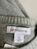Liz Claiborne Metallic Sweater, S Petite
