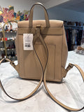 Michael Kors Tan Backpack, 12"x11"