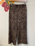 Jules & Leopold Animal Print 26" Inseam Pants, XS