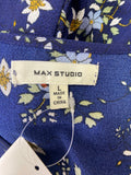 Max Studio Blue Dress, L