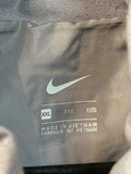 Nike Gray Zip Front Pocket Vest, XXL