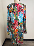 MSK Multicolor Dress, L