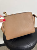 Michael Kors Brown Crossbody Bag, 9"x7"