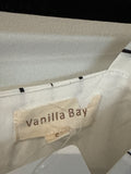 Vanilla Bay White 20" Inseam Jumpsuit, S