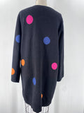 Venario Black Cardigan, L