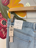 New Talbots Straight Leg Crop Jeans, 4 Petite