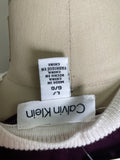 Calvin Klein Purple Sweater, L