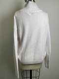 White House Black Market White Sweater, L