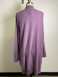 Sonoma Purple Cardigan, XXL