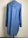 Chelsea & Violet Chambray Shirt Dress, M